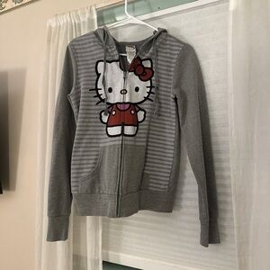 Hello Kitty Zip Up Hoodie